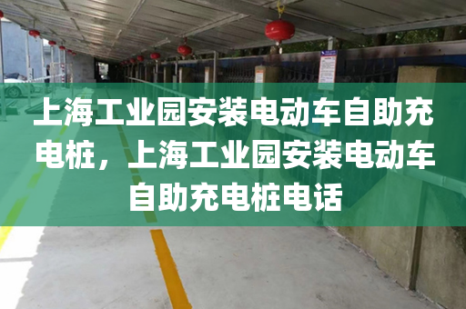 上海工业园安装电动车自助充电桩，上海工业园安装电动车自助充电桩电话