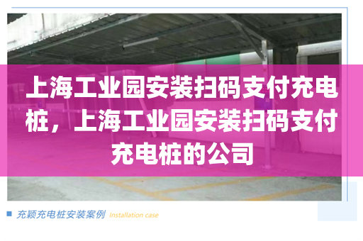 上海工业园安装扫码支付充电桩，上海工业园安装扫码支付充电桩的公司