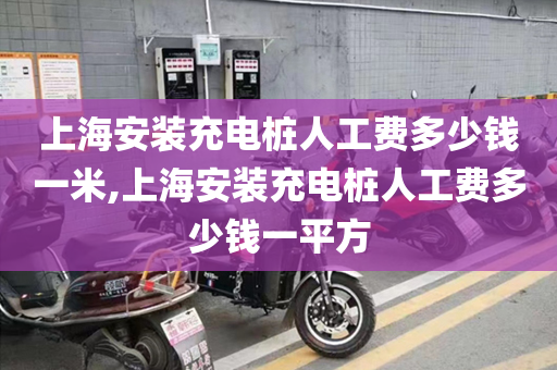 上海安装充电桩人工费多少钱一米,上海安装充电桩人工费多少钱一平方