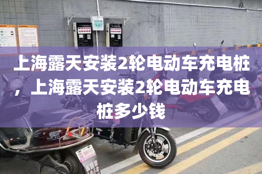 上海露天安装2轮电动车充电桩，上海露天安装2轮电动车充电桩多少钱