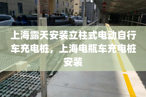 上海露天安装立柱式电动自行车充电桩，上海电瓶车充电桩安装