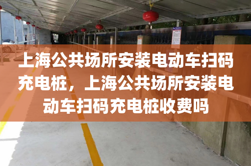 上海公共场所安装电动车扫码充电桩，上海公共场所安装电动车扫码充电桩收费吗
