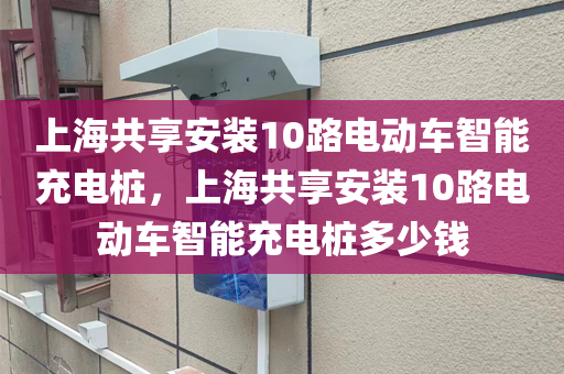 上海共享安装10路电动车智能充电桩，上海共享安装10路电动车智能充电桩多少钱