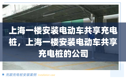 上海一楼安装电动车共享充电桩，上海一楼安装电动车共享充电桩的公司