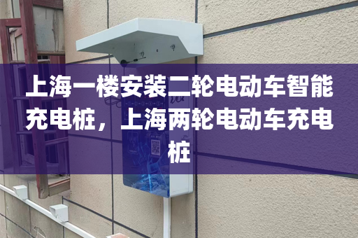 上海一楼安装二轮电动车智能充电桩，上海两轮电动车充电桩