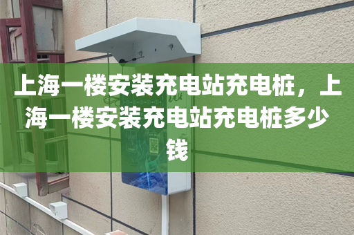 上海一楼安装充电站充电桩，上海一楼安装充电站充电桩多少钱