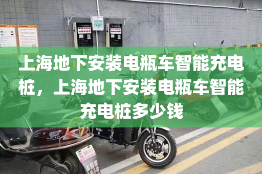 上海地下安装电瓶车智能充电桩，上海地下安装电瓶车智能充电桩多少钱