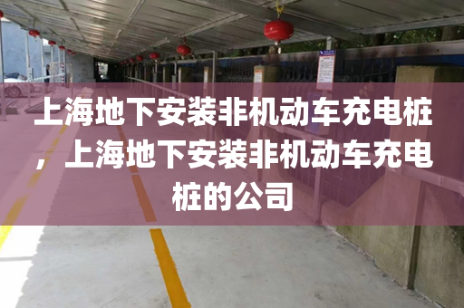 上海地下安装非机动车充电桩，上海地下安装非机动车充电桩的公司