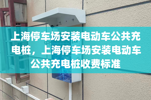 上海停车场安装电动车公共充电桩，上海停车场安装电动车公共充电桩收费标准