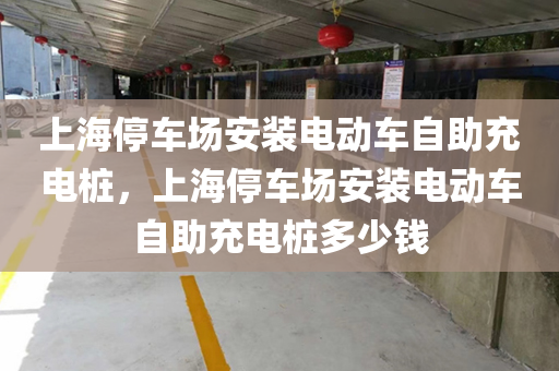上海停车场安装电动车自助充电桩，上海停车场安装电动车自助充电桩多少钱