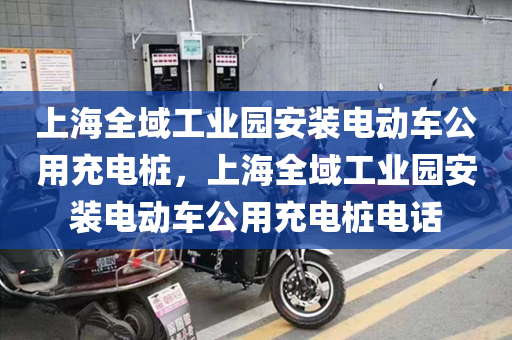 上海全域工业园安装电动车公用充电桩，上海全域工业园安装电动车公用充电桩电话