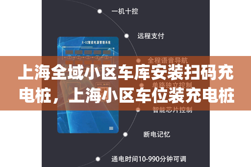 上海全域小区车库安装扫码充电桩，上海小区车位装充电桩