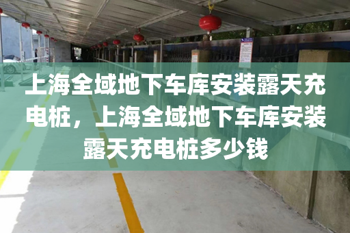 上海全域地下车库安装露天充电桩，上海全域地下车库安装露天充电桩多少钱