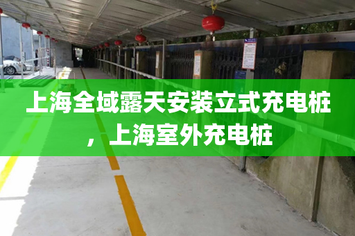 上海全域露天安装立式充电桩，上海室外充电桩