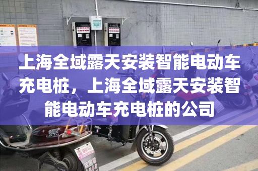 上海全域露天安装智能电动车充电桩，上海全域露天安装智能电动车充电桩的公司