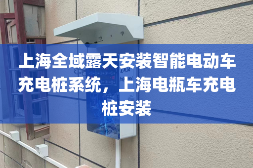 上海全域露天安装智能电动车充电桩系统，上海电瓶车充电桩安装