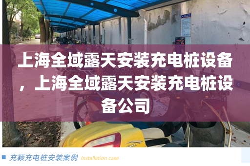 上海全域露天安装充电桩设备，上海全域露天安装充电桩设备公司