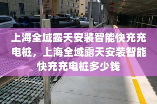 上海全域露天安装智能快充充电桩，上海全域露天安装智能快充充电桩多少钱