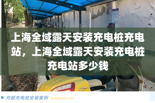 上海全域露天安装充电桩充电站，上海全域露天安装充电桩充电站多少钱