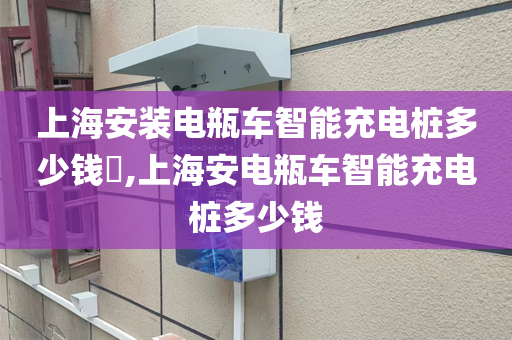 上海安装电瓶车智能充电桩多少钱​,上海安电瓶车智能充电桩多少钱
