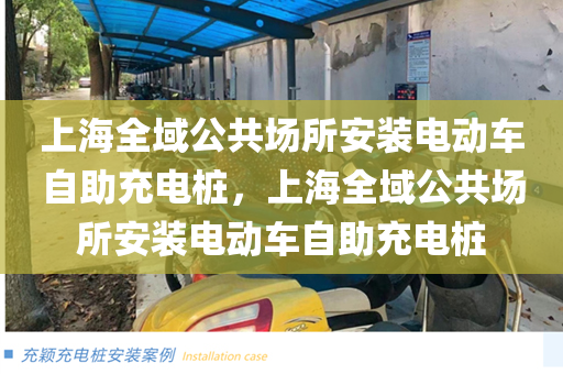 上海全域公共场所安装电动车自助充电桩，上海全域公共场所安装电动车自助充电桩