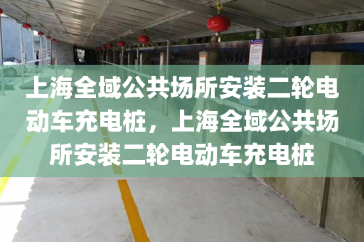 上海全域公共场所安装二轮电动车充电桩，上海全域公共场所安装二轮电动车充电桩