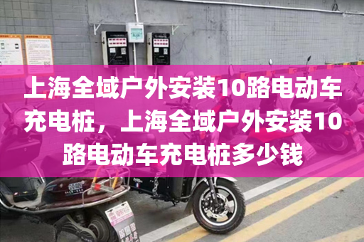 上海全域户外安装10路电动车充电桩，上海全域户外安装10路电动车充电桩多少钱