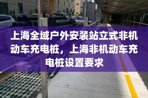 上海全域户外安装站立式非机动车充电桩，上海非机动车充电桩设置要求
