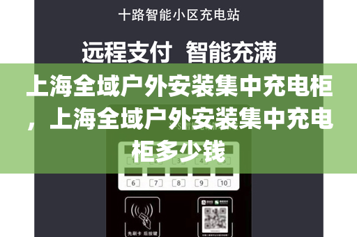 上海全域户外安装集中充电柜，上海全域户外安装集中充电柜多少钱