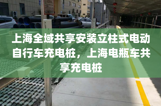 上海全域共享安装立柱式电动自行车充电桩，上海电瓶车共享充电桩