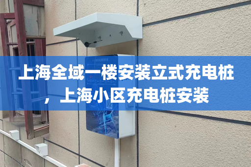 上海全域一楼安装立式充电桩，上海小区充电桩安装