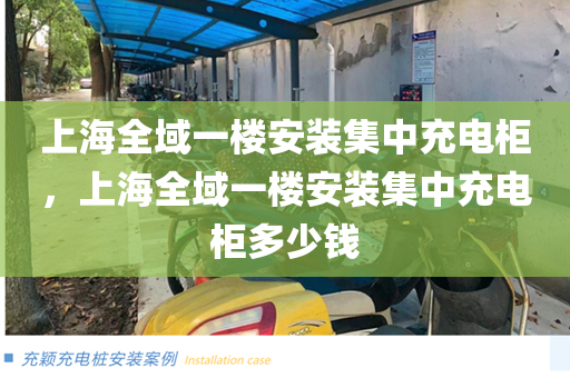 上海全域一楼安装集中充电柜，上海全域一楼安装集中充电柜多少钱