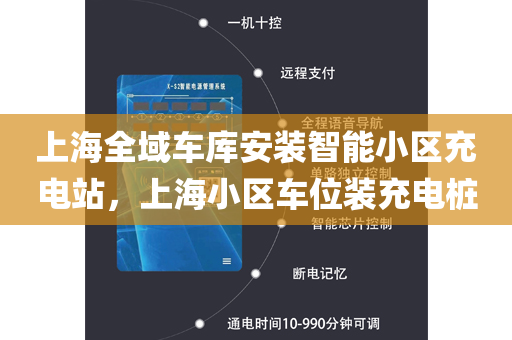 上海全域车库安装智能小区充电站，上海小区车位装充电桩