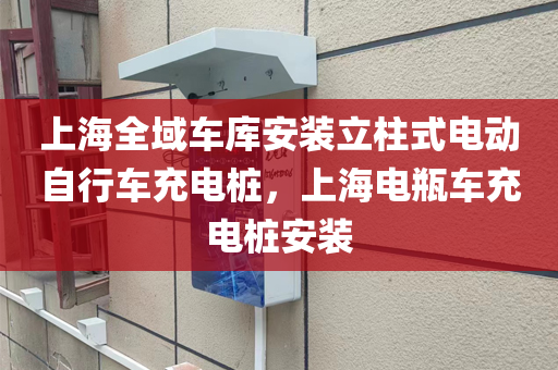 上海全域车库安装立柱式电动自行车充电桩，上海电瓶车充电桩安装
