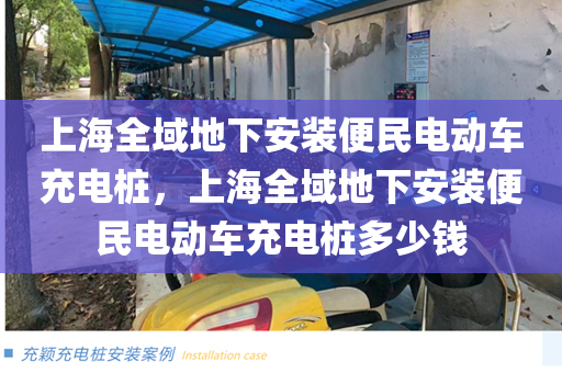 上海全域地下安装便民电动车充电桩，上海全域地下安装便民电动车充电桩多少钱