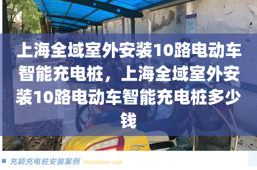 上海全域室外安装10路电动车智能充电桩，上海全域室外安装10路电动车智能充电桩多少钱