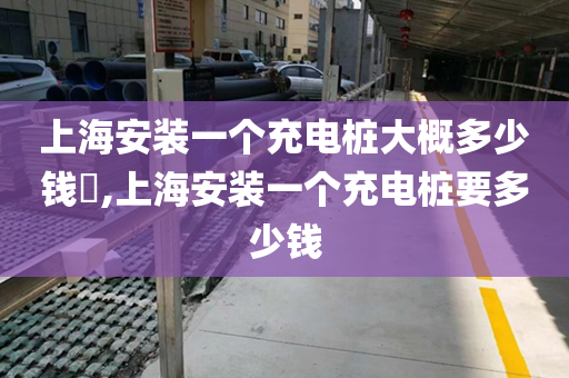 上海安装一个充电桩大概多少钱​,上海安装一个充电桩要多少钱