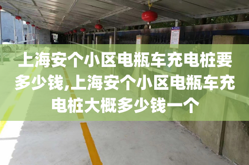上海安个小区电瓶车充电桩要多少钱,上海安个小区电瓶车充电桩大概多少钱一个