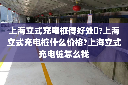 上海立式充电桩得好处​?上海立式充电桩什么价格?上海立式充电桩怎么找