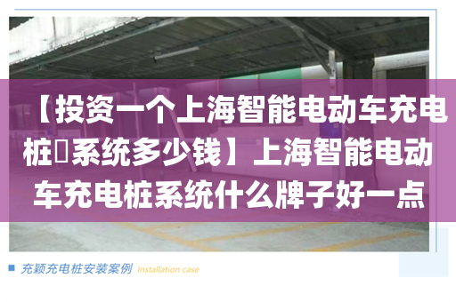 【投资一个上海智能电动车充电桩​系统多少钱】上海智能电动车充电桩系统什么牌子好一点