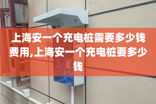 上海安一个充电桩需要多少钱费用,上海安一个充电桩要多少钱